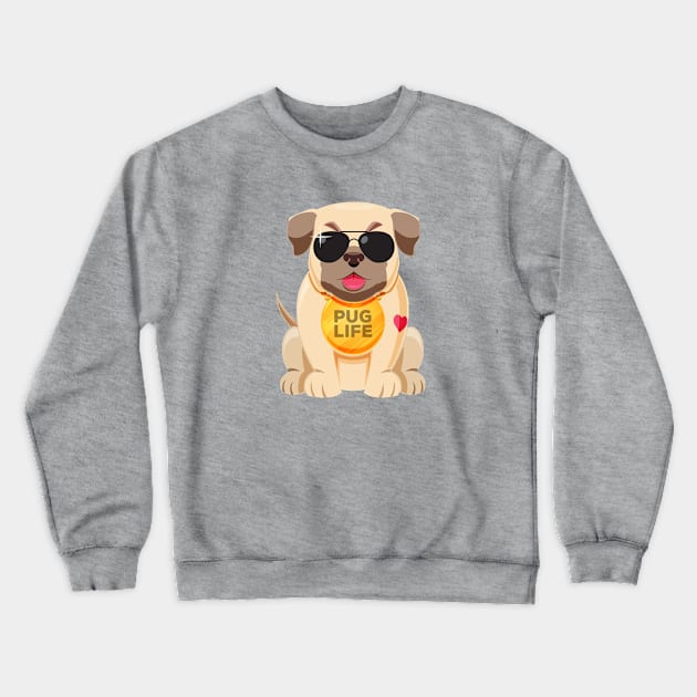 Pug dog Crewneck Sweatshirt by This is store